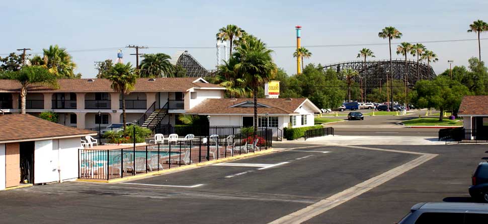 Budget Affordable Cheap Lodging Hotels Motels Colony Inn Knotts Berry Farm